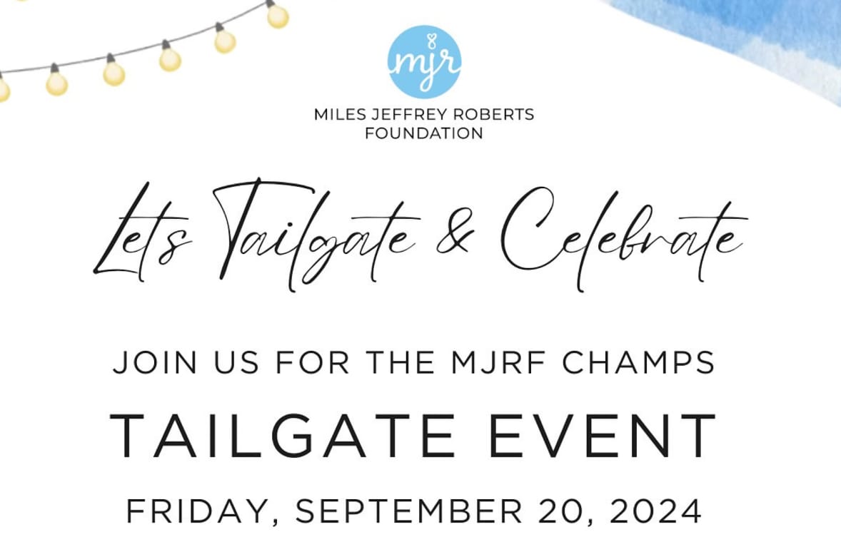 MJRF Champions 2024 Tailgate Party