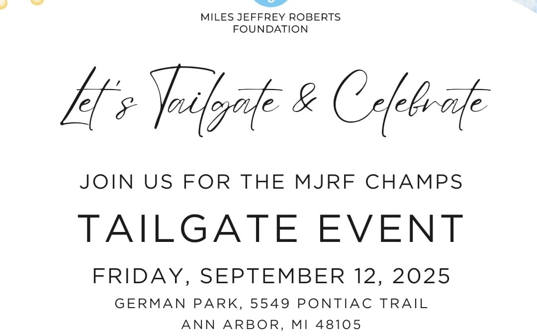 MJRF Champions 2025 Tailgate Event